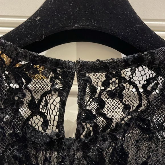 Maje black cold shoulder cut off blouse top long sleeve Size 1 size s - Picture 7 of 11